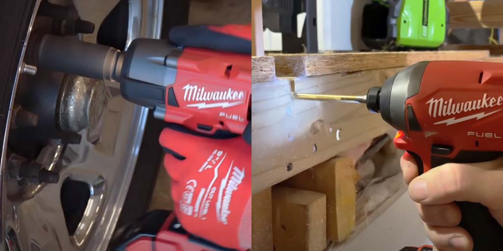 Impact Driver vs Impact Wrench